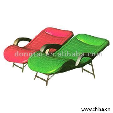 Plastic Steel Floating Chaise Longue