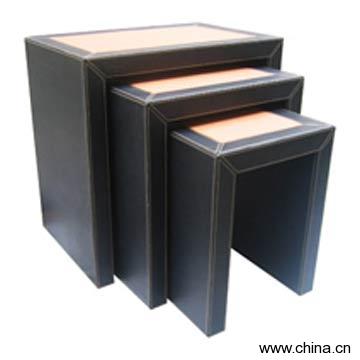 Faux Leather Coffee Tables