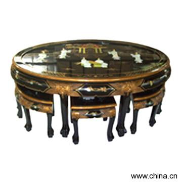 Oval Coffee Table