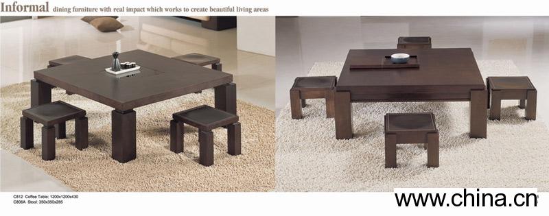 Coffee Table, Stool