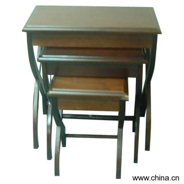 Cross Leg Nesting Table