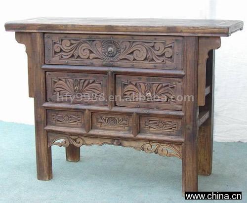 Carved Table (Chinese Antique Style)