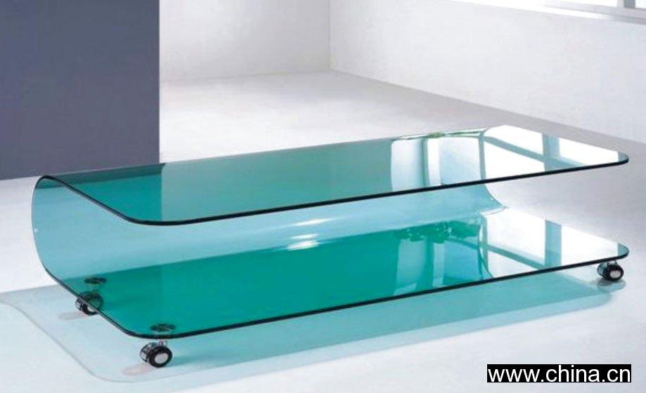 Glass Tea Table(coffee table,glass desk,glass table,glass stand)