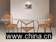 Cane chair cane table cane chair