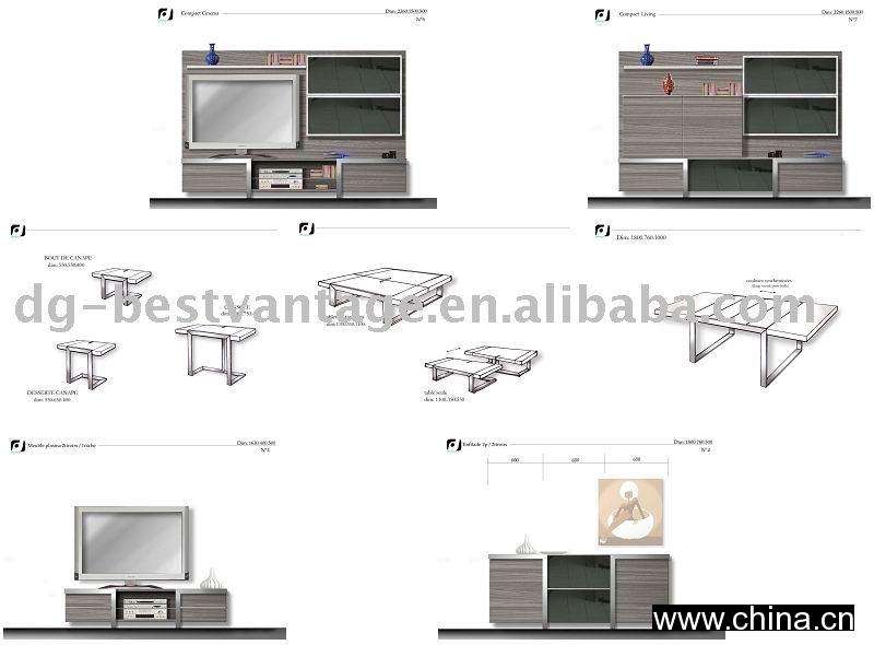 Modern living room set