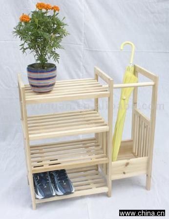 Wooden Shoe Rack (AA6113)