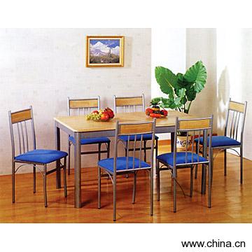 Metal Dinner Sets (1 Table With 4 Chairs)