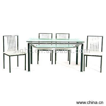 Dining Table and Dining Chairs (Dining Set, Dining Room Set)
