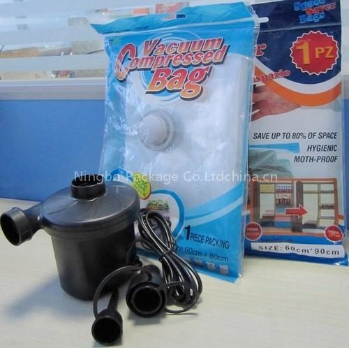 Normal Sizes Vacuum Bag with Electric Pump