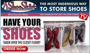 Shoe Skirt/Shoe Skirt Space Saver
