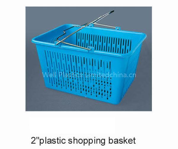 Supermarket Plastic Basket