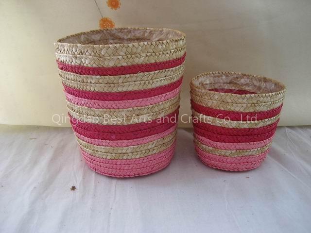 Straw Storage Baskets