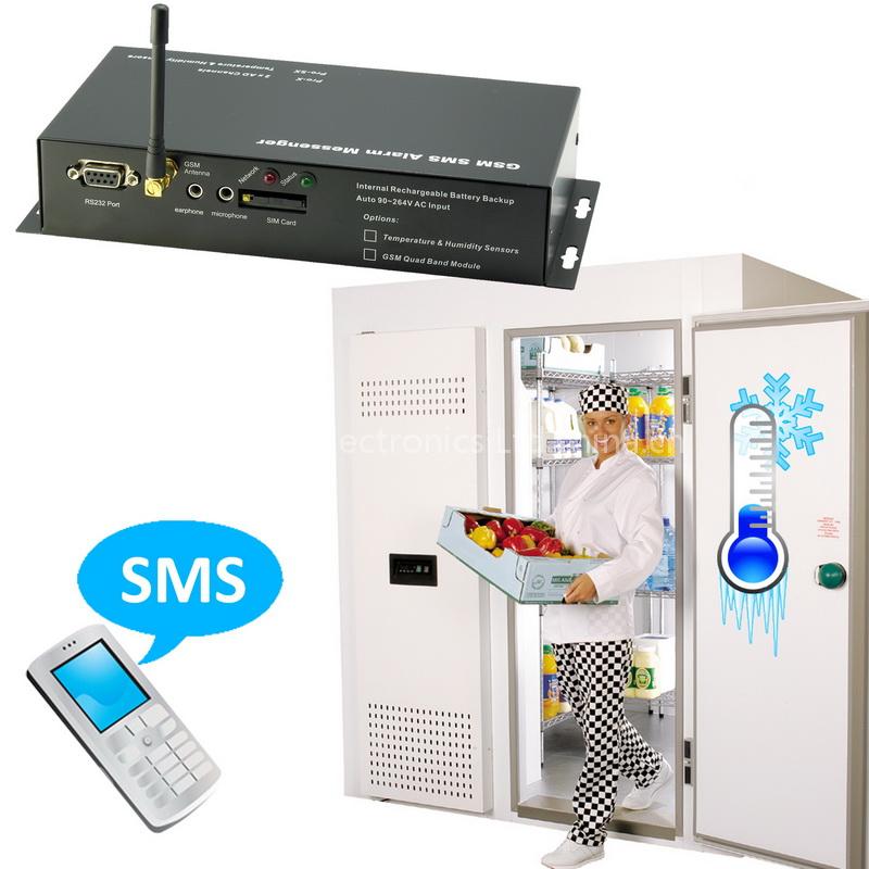 Temperature SMS Alert Controller