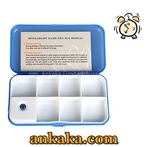 Intelligent Sound Pill Box-Automated Reminder w/ antibacterial properties