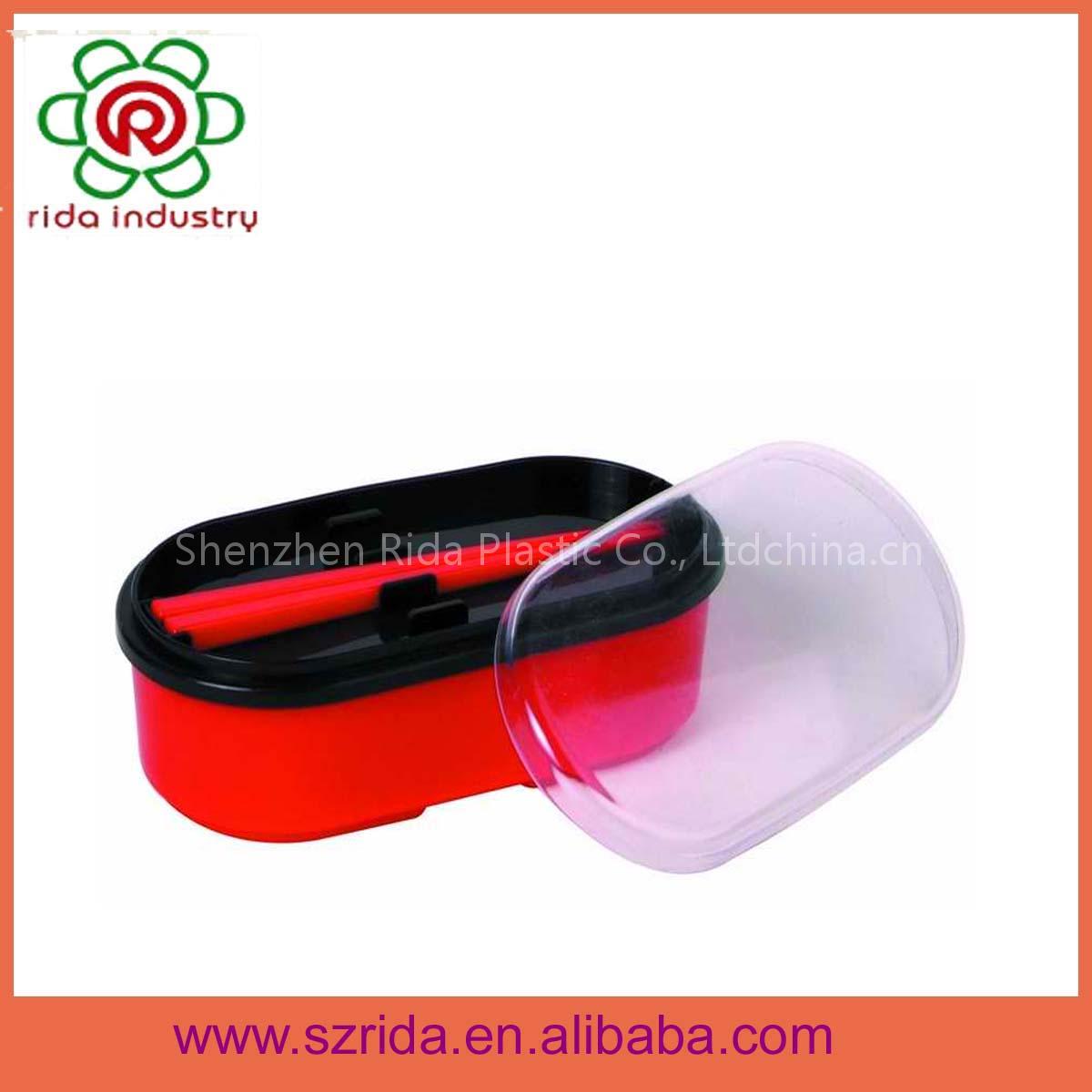 Red Double-deck Lunch Box