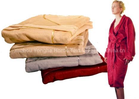 Silk Fleece Robe