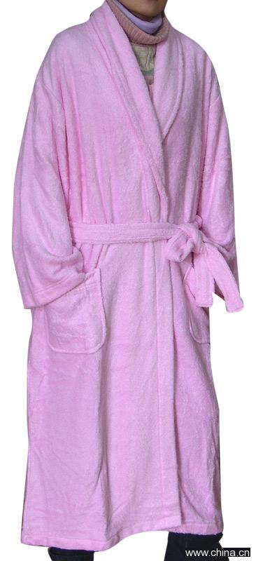 Long Loop Bamboo Fiber Robe