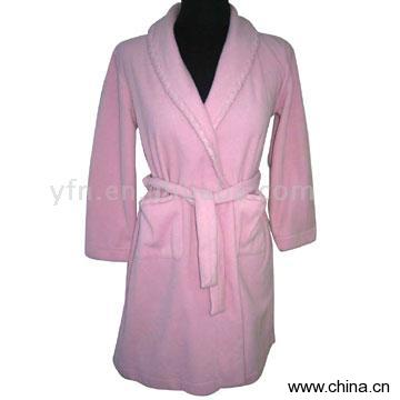 Fleece Bathrobe