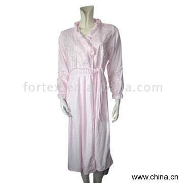 Satin Terry Bath Robe