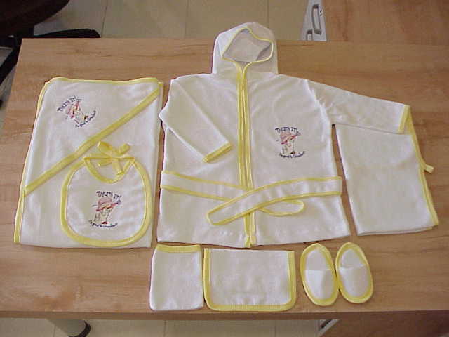 Turkey Baby Bathrobe Set