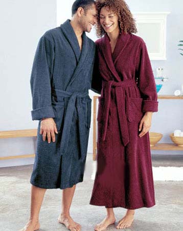 China (Mainland) 100% Cotton Terry Bathrobe