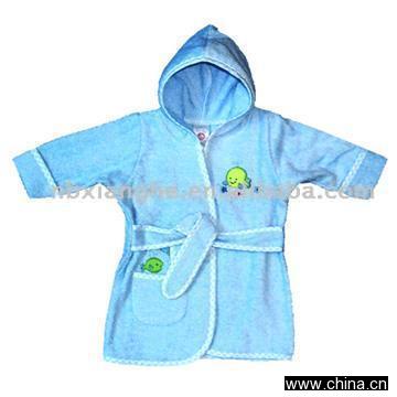 Cotton Terry Children's Bathrobe