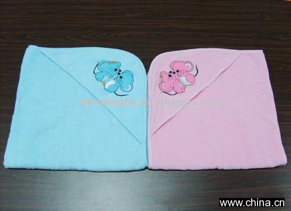 Cotton Terry Baby Bathrobe