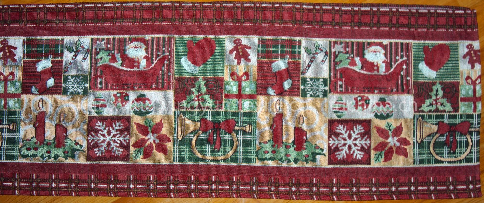 tapestry table runner, table ware,jacquard table mat