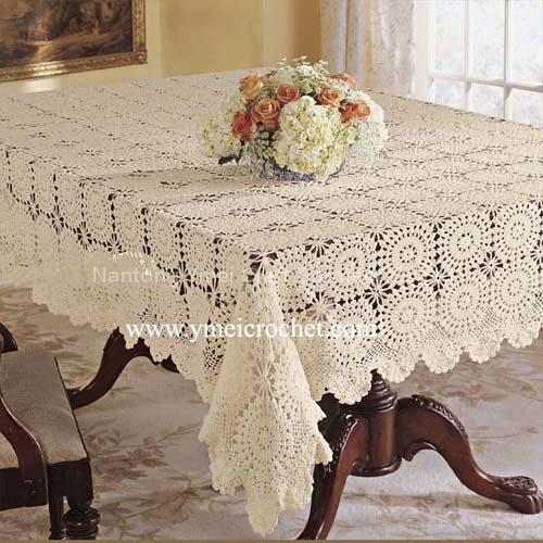 crochet table cloth