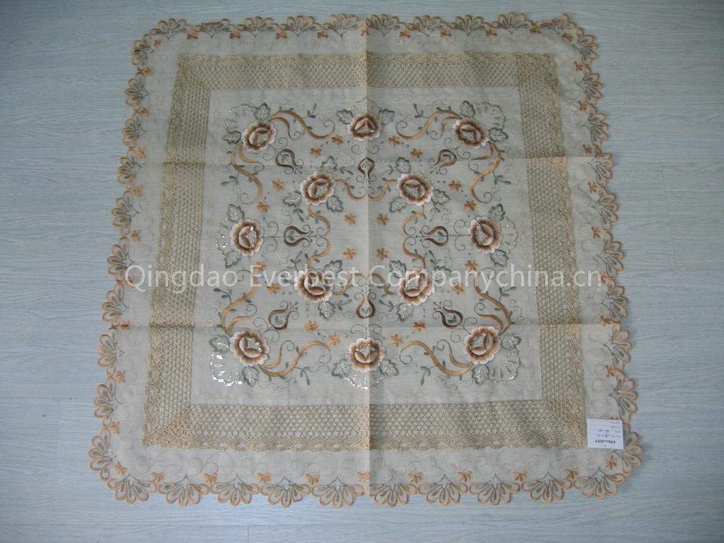 Organza Embroidery Tablecloth