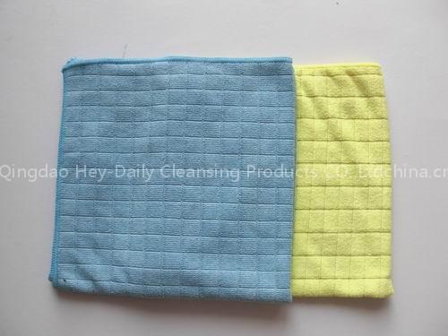 Microfiber Grid cleaning cloth