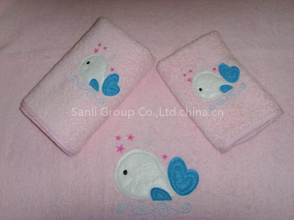 embroidery towel series