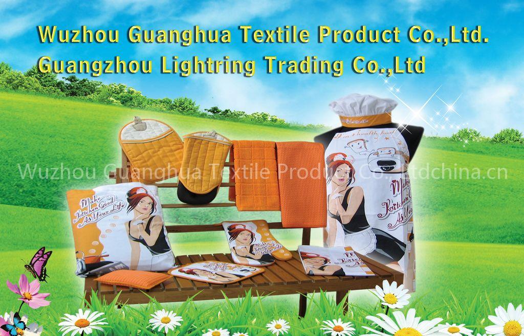 Apron,kitchen set,oven glove,kitchen towel