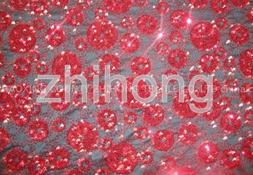 Allover Spangle Embroidery