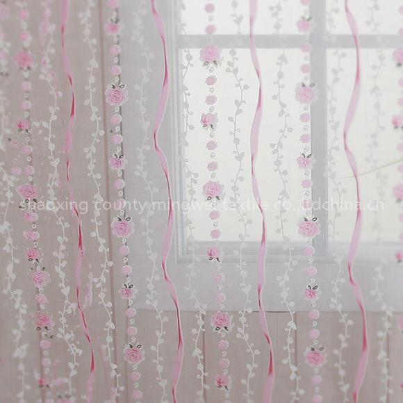 printed organza