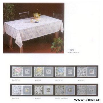 PVC Lace Table Cloth