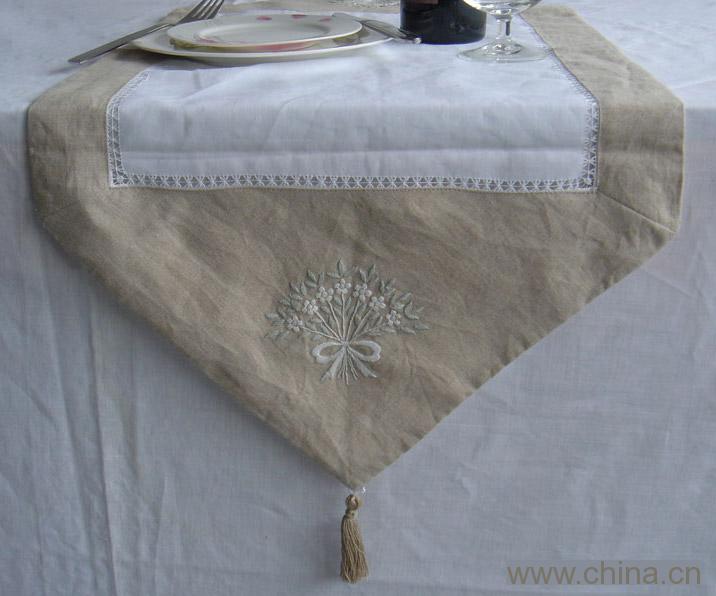 Runner with Handmade Hemstitch