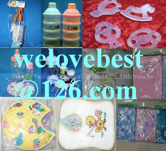 export Baby diaper nipple baby feeders wear brushes bib