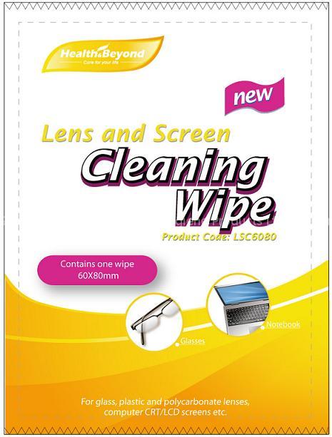 Lens and Screen Cleaning Wipe