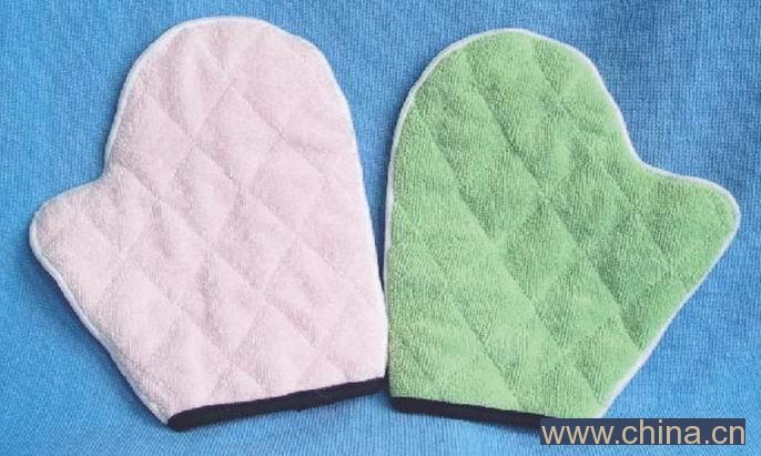 Tricot Knitted Microfiber Glove