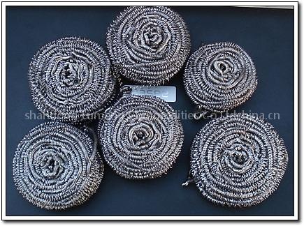 Stainless steel cleaning ball