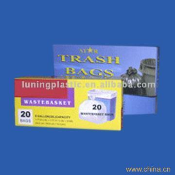 Garbage Bags in Color Boxes