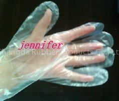 HDPE plastic gloves-A