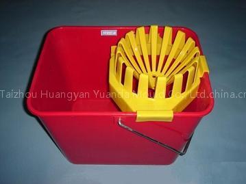 Plastic mop bucket mould