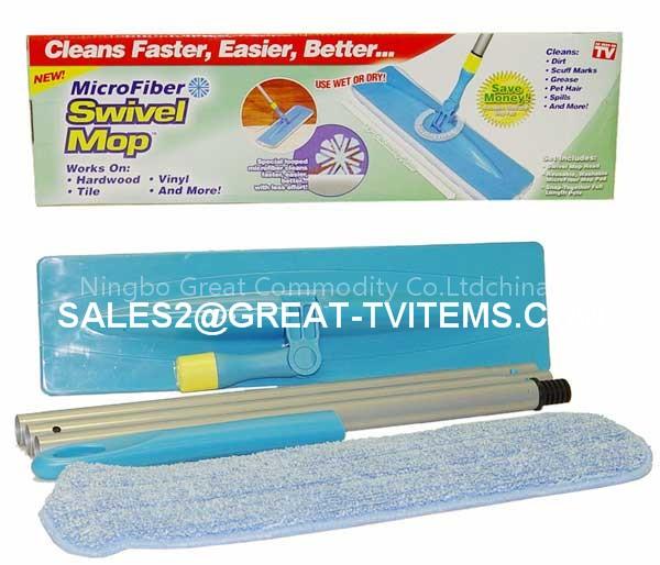 Microfiber Swivel Mop/as seen on tv
