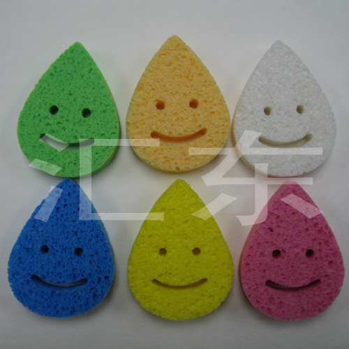 cellulose bath sponge 10*7.5*1.5CM