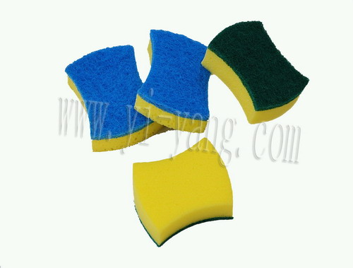 sponge scouring pad