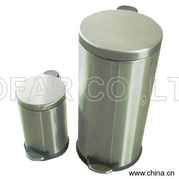 430 Stainless Steel Round Dustbin