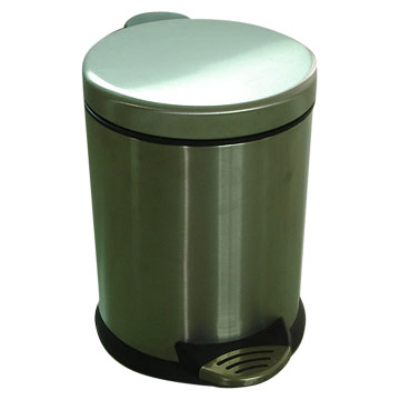 5L Stainless Steel Trash Can