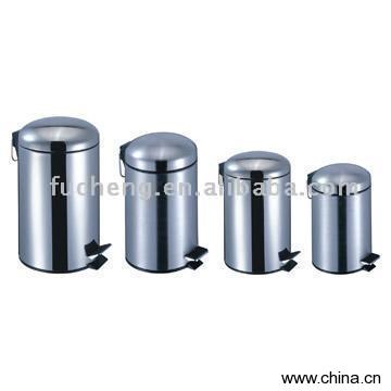 Pedal Bins With Round Cover